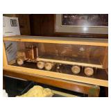 Wooden Semi Truck and Display Case