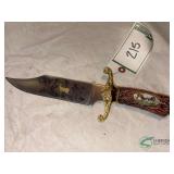 Knife with Antler handle