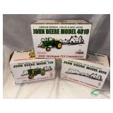 2000 - 2002 Michigan FFA Tractors, John Deere 720, John Deere 3020, John Deere 4010