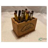 John Deere Pencil box and Bullet Pencils