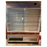 Large Display Cabinet, glass shelves