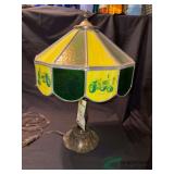 John Deere Lamp - Tiffany Style
