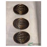 John Deere 'Signature Dealer' Belt Buckles