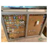 Display cabinet and contents