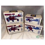 Ertl Michigan FFA Tractors - Farmall 350, Farmall 400, Ford 9n, Massey-Harris 44 Special