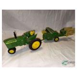 John Deere Toy Tractor and Baler
