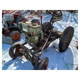 Vintage assembled tractor