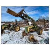 John Deere 430 with loader