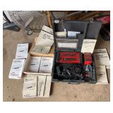 Snap On diagnostic electronic analyzer with manuals, bldg:blue