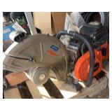 Concrete saw, bldg:green