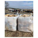 (2) Totes of Hard Maple Wood, row:5