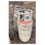 (2) Steel propane tanks 5 gallon, row:4