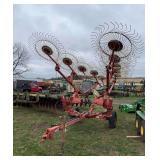 Sitrex 10 wheel V-Rake, row:3