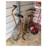 Stationary bike, bldg:blue