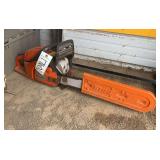 Husqvarna 455 rancher chainsaw, bldg:blue