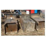 (3) Heavy Duty Steel Cabinets, row:5