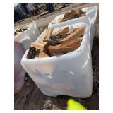 (2) Totes Mixed Hard Wood, row:5