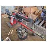 Troy Bilt wood splitter, M, bldg:green