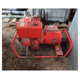 5500 watt generator, bldg:locked