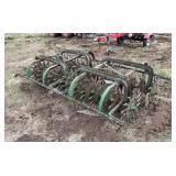 John Deere 6' 2 section Rotary Hoe, row:8