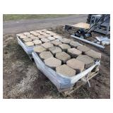 Assorted wall blocks, row:4