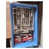 Assorted Milling Bits, bldg: green