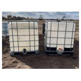 (2) 275 gallon totes, row:6
