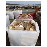 (1) tote hard maple,  (1) tote of mixed hard wood, row:5