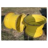 (2) John Deere 8 bolt combine rims 28',row:10