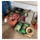 (4) Boxes of International & John Deere planter plates, bldg:blue