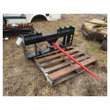 Heavy duty multi function Wolverine bale spear, row:4