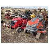 Husqvarna Mower 48' & Troy Bilt Lawn Mower 38', row:8