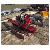 Shaver HD-8 post driver CAT I 3 pt. hitch, row:4