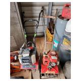 Earthquake Viper mini tiller, Mantis Tiller, bldg: green