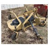 60' 3 pt. finish mower, row:10