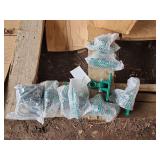 (8) swing hinges for swing set, bldg: green