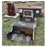 Imperial steel range wood stove, row:11