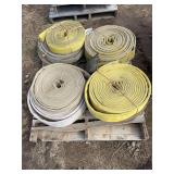 Pallet of 2', 3', & 4' Fire Hose, row:5