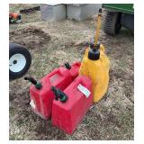 (5) Gas cans, row:10