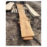 (2) Cherry Live Edge Wood Slabs, row:5
