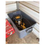 Dewalt tools 20V max, bldg:blue