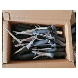 (2) boxes of knives, bldg:locked