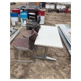 Office table & (13) chairs, row: 5