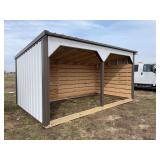 9' x 16' Animal Shed, row:9