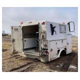 Service truck body with generator, row:4