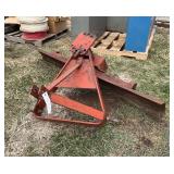 6' 3 pt. hitch back blade, row:10