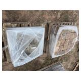 Lot of wall block, row: 6