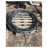 Aluminum Tri-Plex entrance cable, row:4