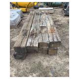 Railroad ties, row: 6