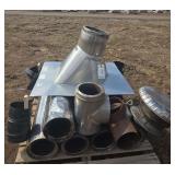 Pallet of Stove Pipe , assorted length and sizes: Row 5